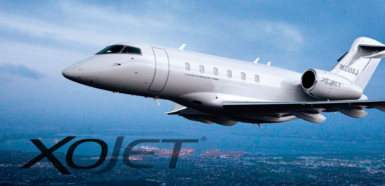 XOJET plane